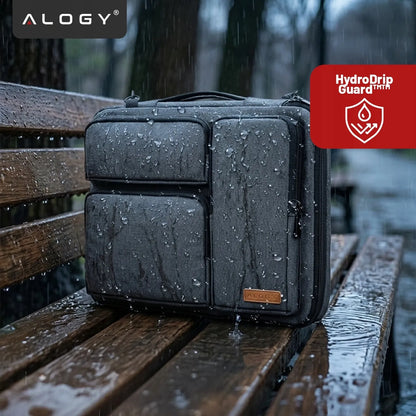Alogy nešiojamojo kompiuterio krepšys 15.6" dėklas su dirželiu per petį darbui