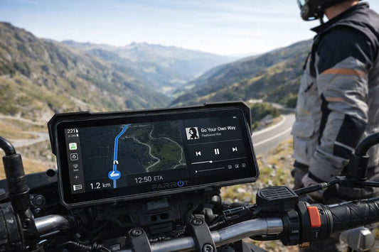 Android Auto motociklo daugialypės terpės stotelė 8.1 CarPlay GPS navigacija 2GB