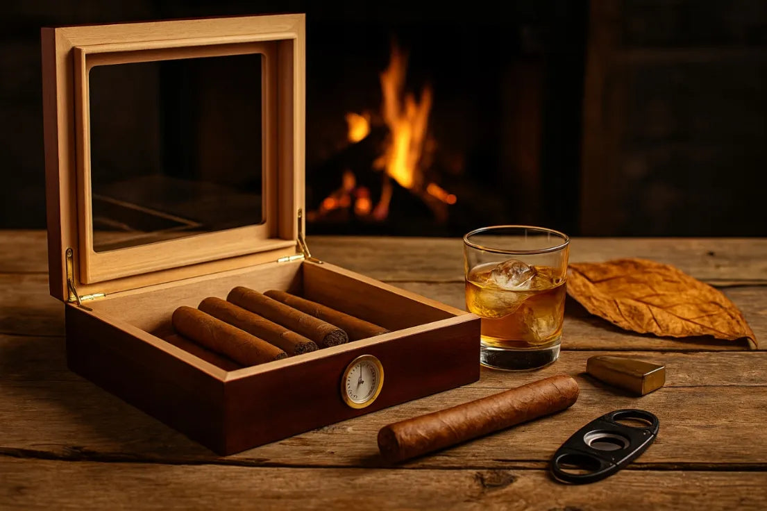 Angelo cigarų humidoras