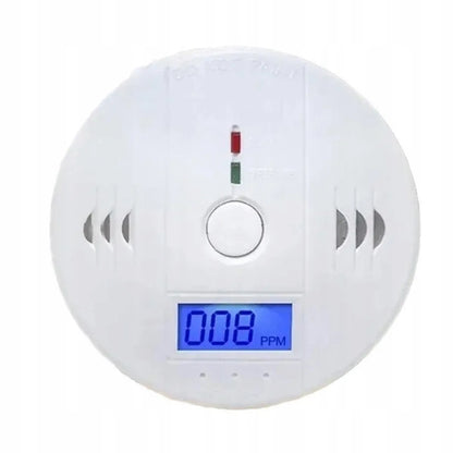 Anglies monoksido (smalkių) detektorius su LCD ekranu