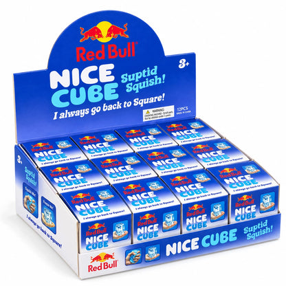 Antistresinis gniužtukas NEE DOH KUBAS, gelinis sensorinis „Squishy“ NICE CUBE