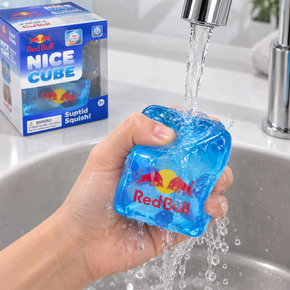 Antistresinis gniužtukas NEE DOH KUBAS, gelinis sensorinis „Squishy“ NICE CUBE