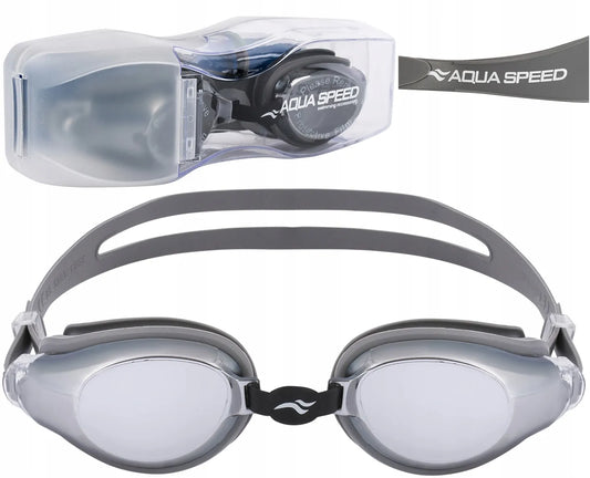 AQUA SPEED plaukimo akiniai baseinui su ANTI FOG ir UV apsauga