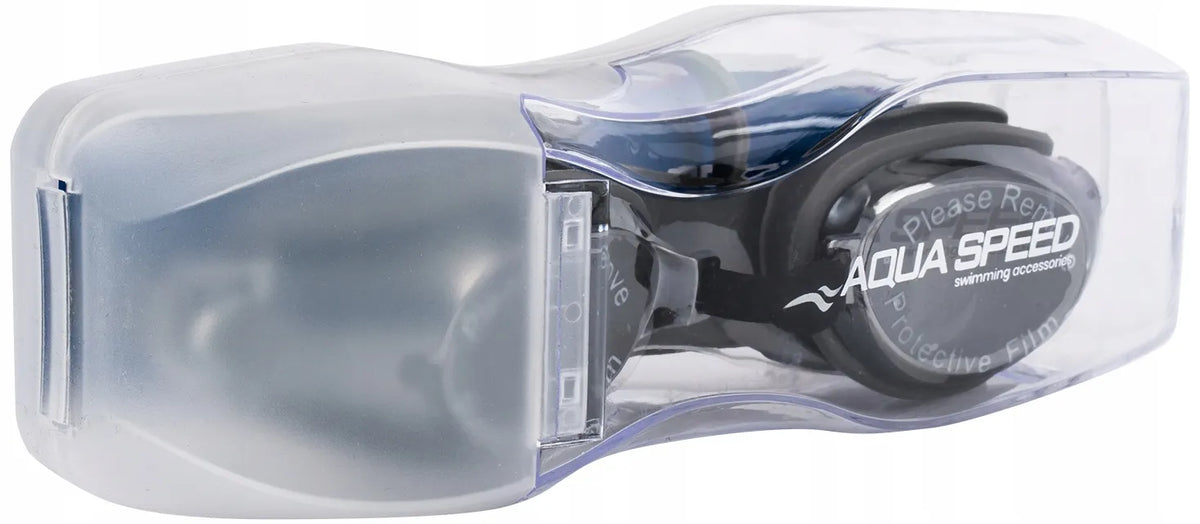AQUA SPEED plaukimo akiniai baseinui su ANTI FOG ir UV apsauga