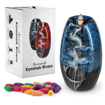Aromaholik kvapų degiklis krioklys smilkalams XL + dovanos