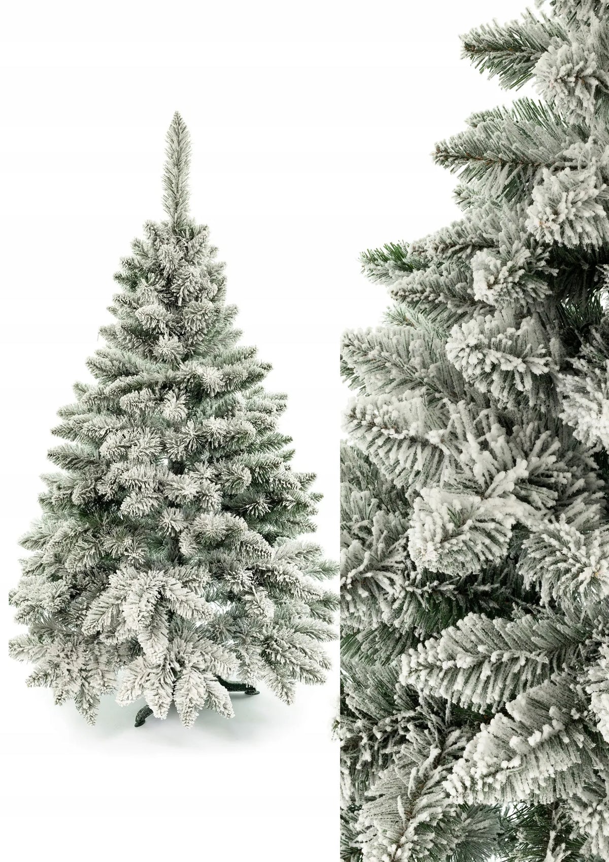 Art-Trans „Premium“ apsnigta dirbtinė pušis, 250 cm, su sniego efektu, tanki ir tikroviška