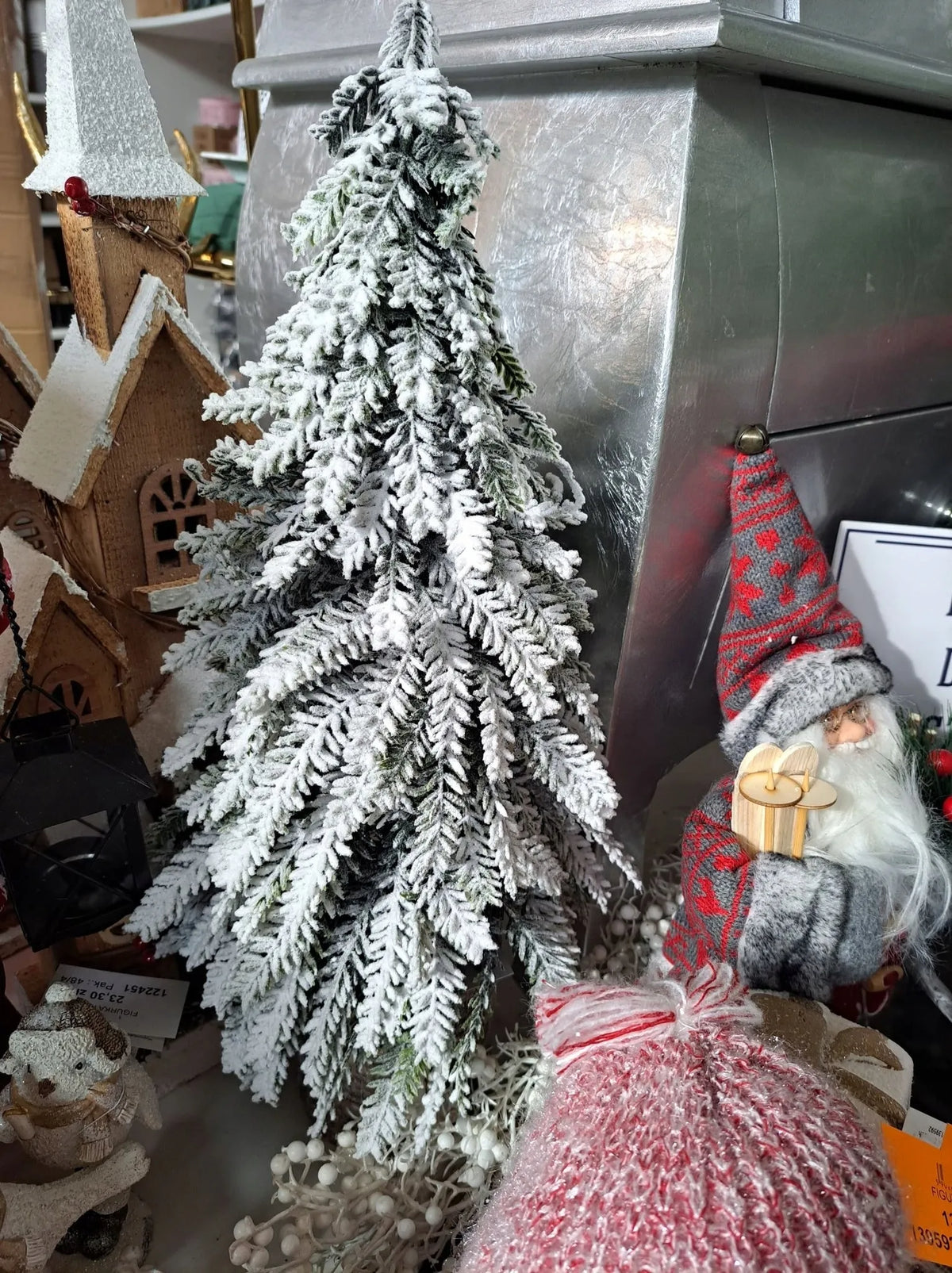 „Artpol“ dirbtinė eglutė ant kamieno, kalėdinė dekoracija, 55 cm