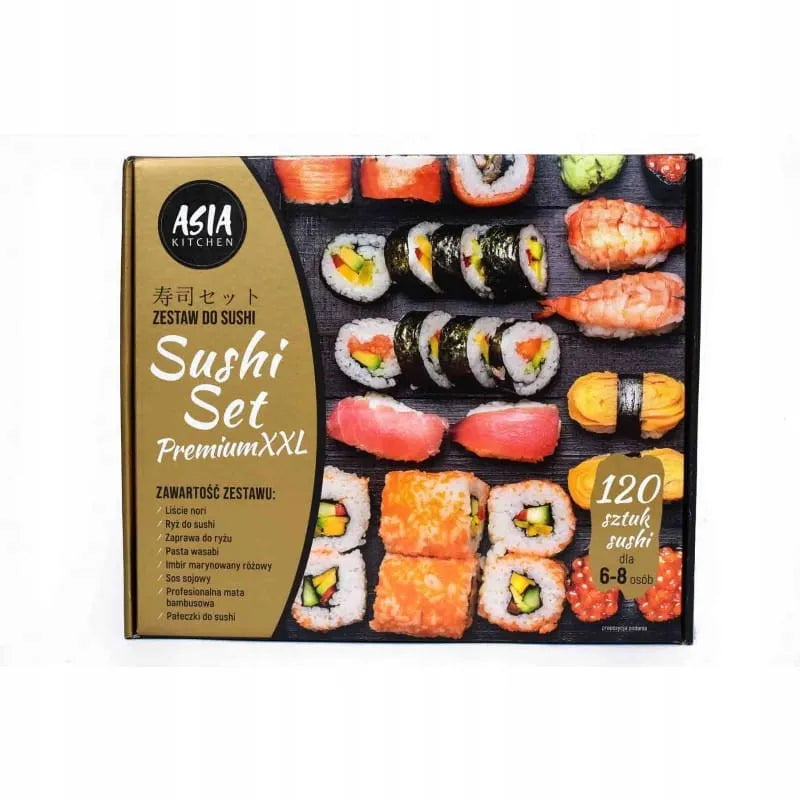 Asia Kitchen Premium suši rinkinys XXL 6–8 asmenims – puiki dovana