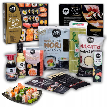 Asia Kitchen Premium suši rinkinys XXL 6–8 asmenims – puiki dovana