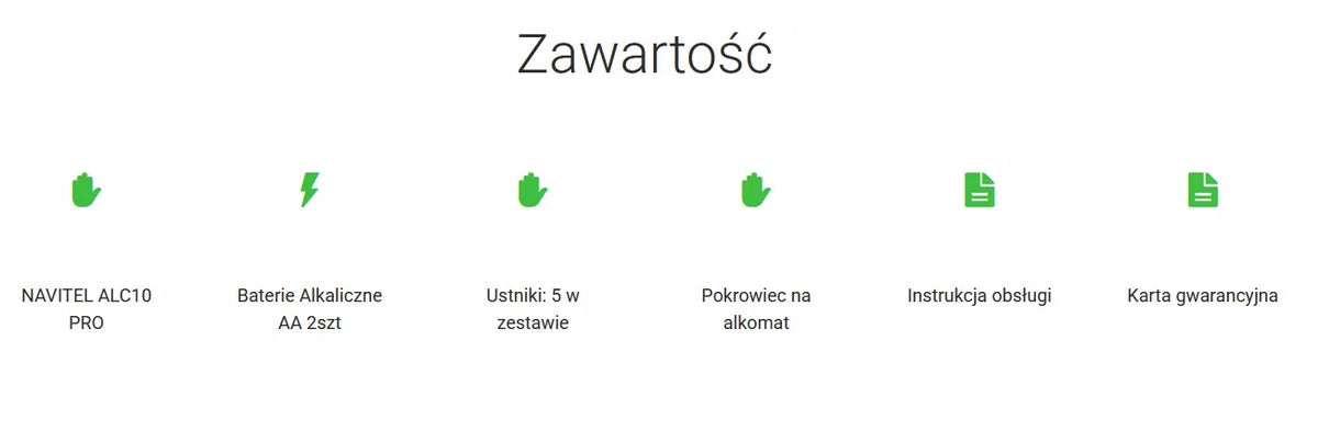Asmeninis elektrocheminis alkotesteris NAVITEL ALC05 PRO – JK jutiklis