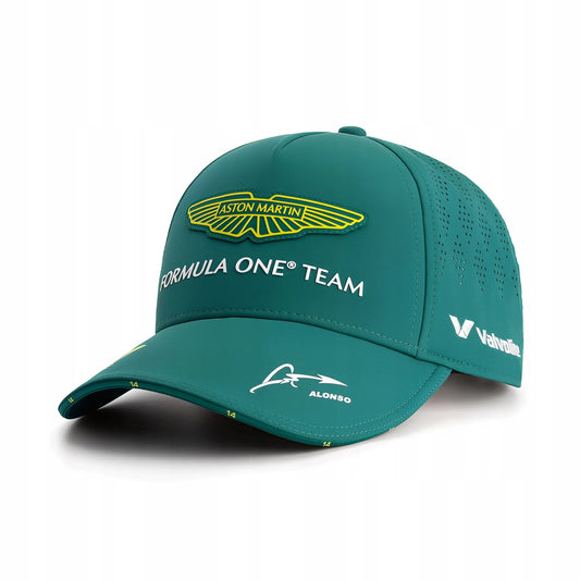 Aston Martin F1 Fernando Alonso 14 Driver Cap 2025 kepurė, žalia