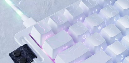 Attack Shark 70% magnetinė žaidimų klaviatūra – RGB Magnetic Switch + juosta