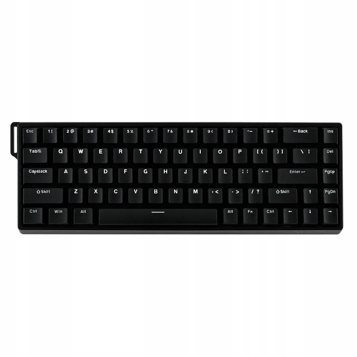 AULA WIN68 HE kompaktiška mechaninė klaviatūra, „Greywood Magnetic Switch“, RGB, juoda