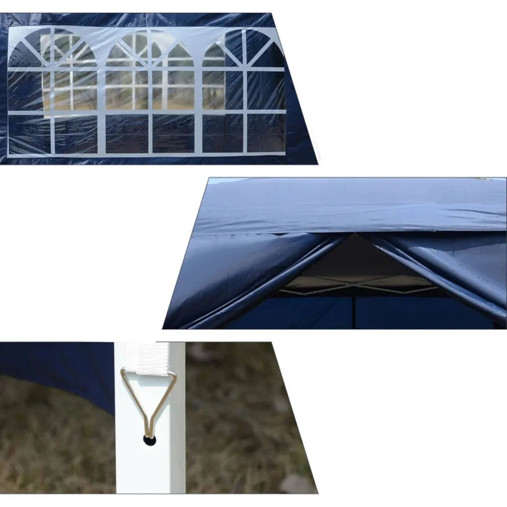 Automatinė sodo pavėsinė 3x3 m prekybos palapinė su 4 sienelėmis