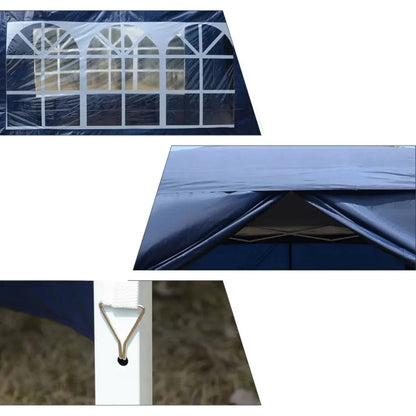 Automatinė sodo pavėsinė 3x3 m prekybos palapinė su 4 sienelėmis