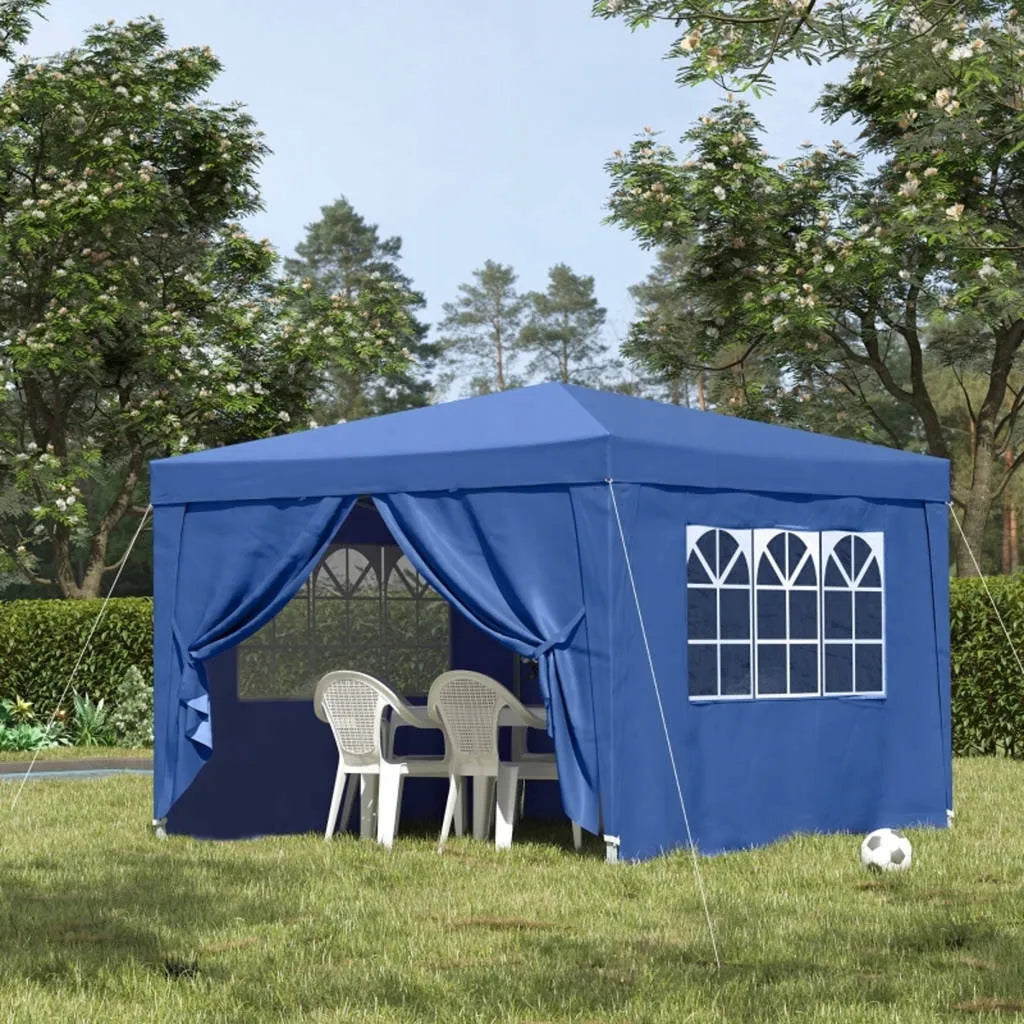 Automatinė sodo pavėsinė 3x3 m prekybos palapinė su 4 sienelėmis