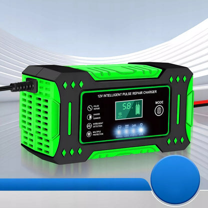 Automatinis automobilinis akumuliatorių įkroviklis su atstatymo funkcija 12V 24V