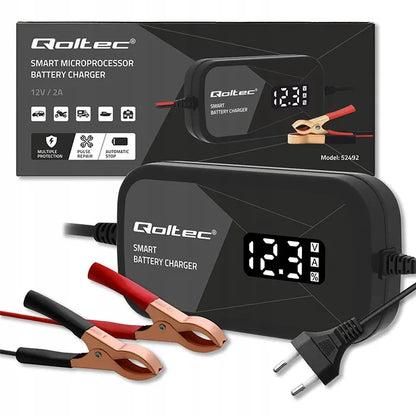 AUTOMATINIS AUTOMOBILINIS ĮKROVIKLIS SU REGENERACIJOS FUNKCIJA 12V AGM GEL
