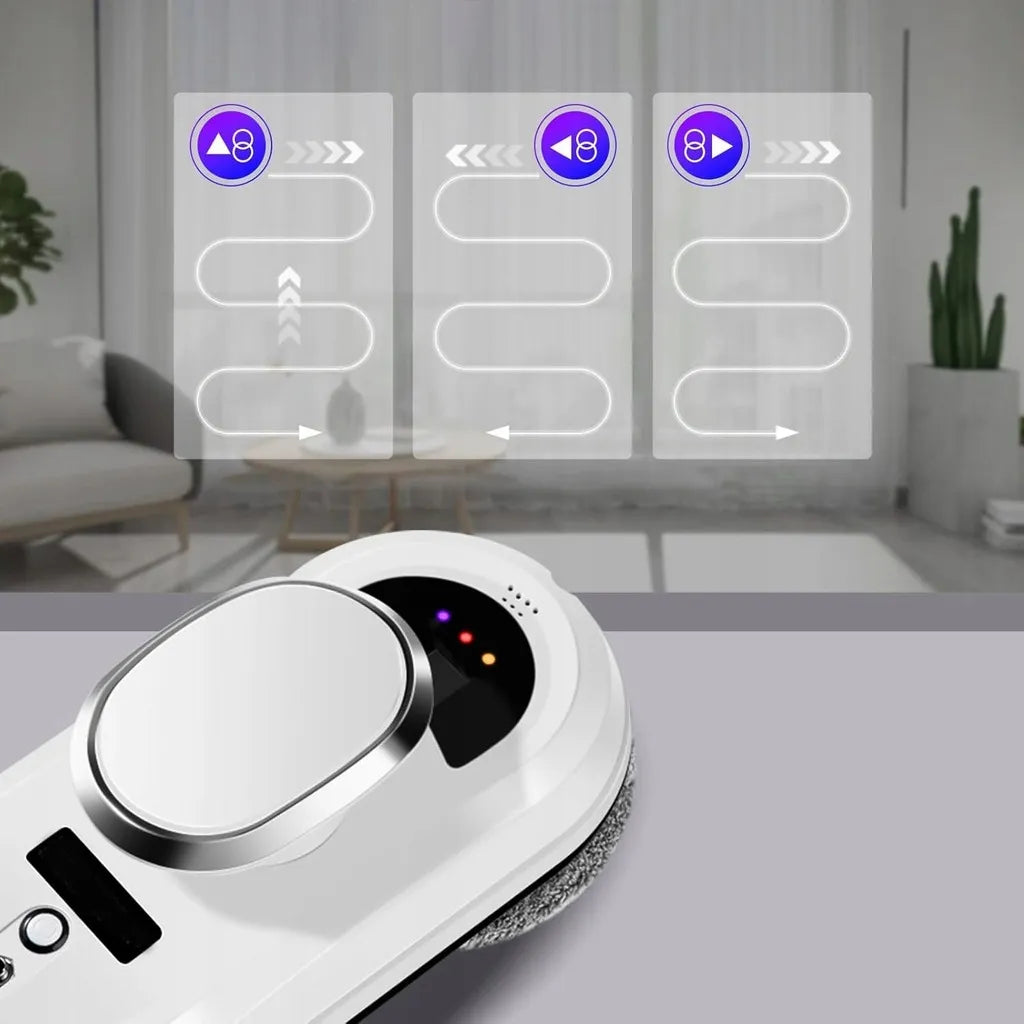 Automatinis langų ir veidrodžių valymo robotas JYIPure + 10 šluosčių XXL rinkinys