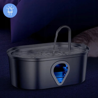 Automatinis vandens fontanėlis šunims ir katėms „Els Pet“, nerūdijančiojo plieno, su čiaupu, 3,5 l