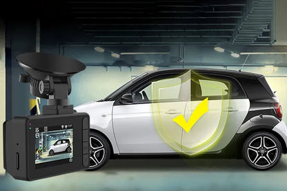 Automobilinė kamera Feegar Traffic 4K UHD vaizdo registratorius WiFi 170° + galinė kamera