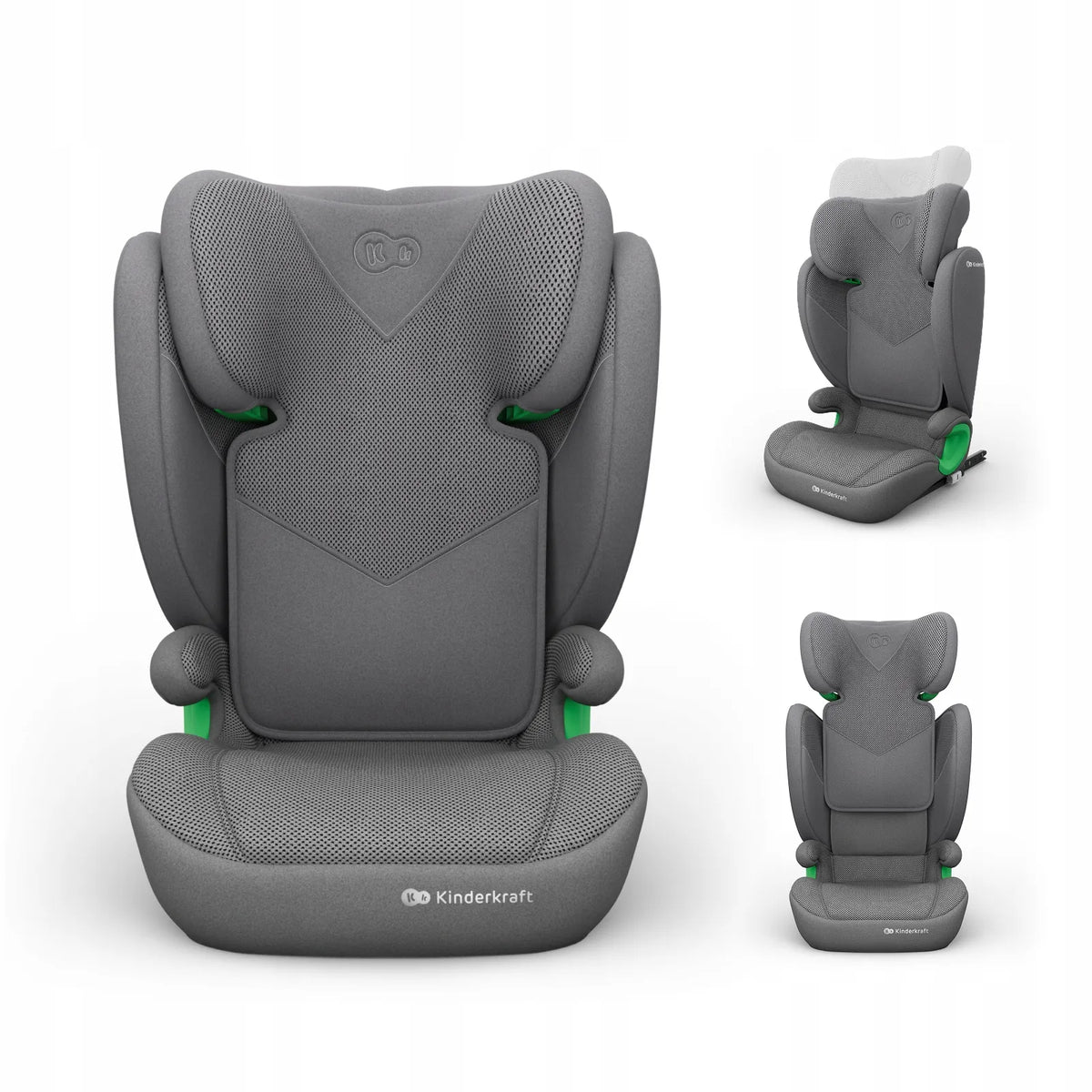 Automobilinė kėdutė 100-150 cm 15-36 kg i-Size ISOFIX Kinderkraft JUNIOR FIX 2 PLUS