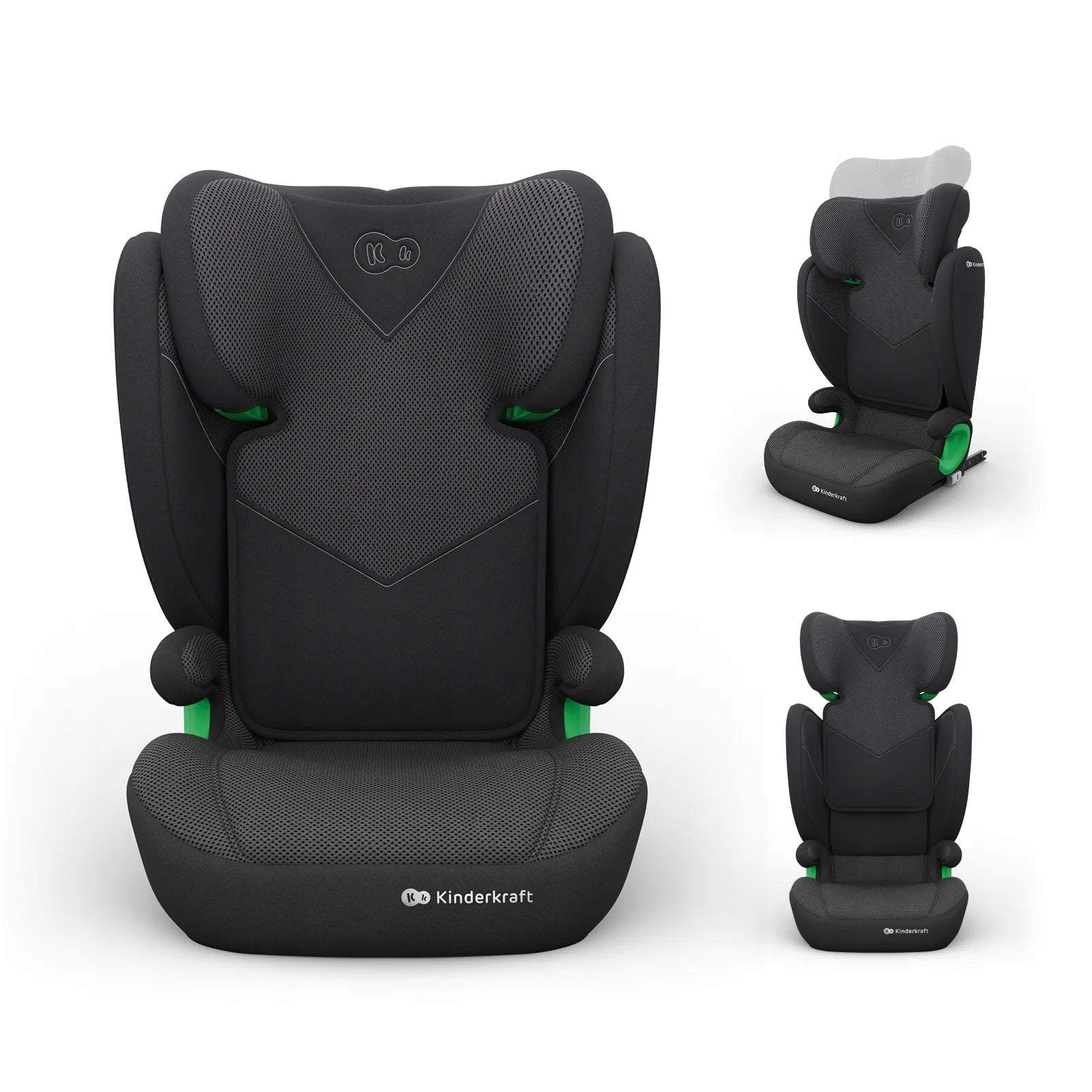 Automobilinė kėdutė 100-150cm 15-36kg i-Size ISOFIX Kinderkraft JUNIOR FIX