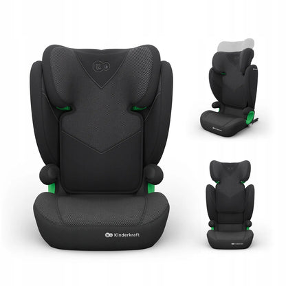 Automobilinė kėdutė 100-150cm 15-36kg i-Size ISOFIX Kinderkraft JUNIOR FIX