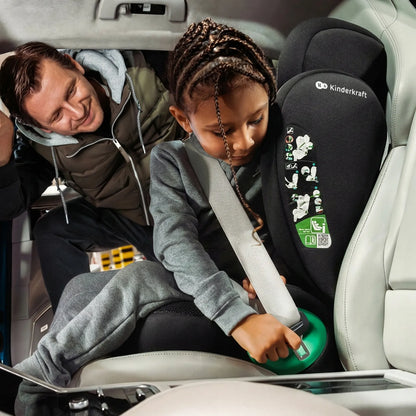 Automobilinė kėdutė 100-150cm 15-36kg i-Size ISOFIX Kinderkraft JUNIOR FIX