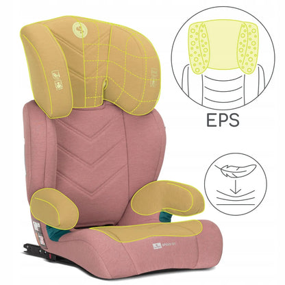 Automobilinė kėdutė 15-36 kg, ISOFIX, i-Size, Lorelli Speed GT, 100-150 cm, rožinė