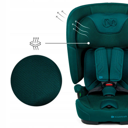 Automobilinė kėdutė 76-150 cm 9-36 kg i-Size ISOFIX Kinderkraft FIX2GO