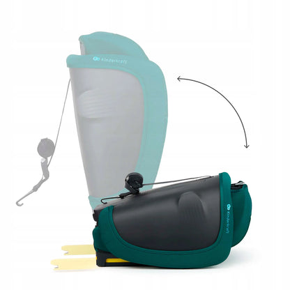 Automobilinė kėdutė 76-150 cm 9-36 kg i-Size ISOFIX Kinderkraft FIX2GO