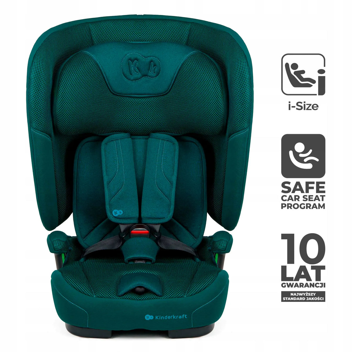 Automobilinė kėdutė 76-150 cm 9-36 kg i-Size ISOFIX Kinderkraft FIX2GO