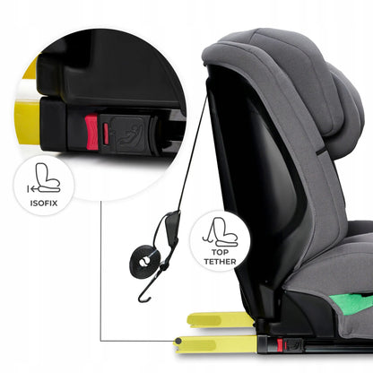 Automobilinė kėdutė 76-150 cm 9-36 kg i-Size ISOFIX Kinderkraft SAFETY FIX 2