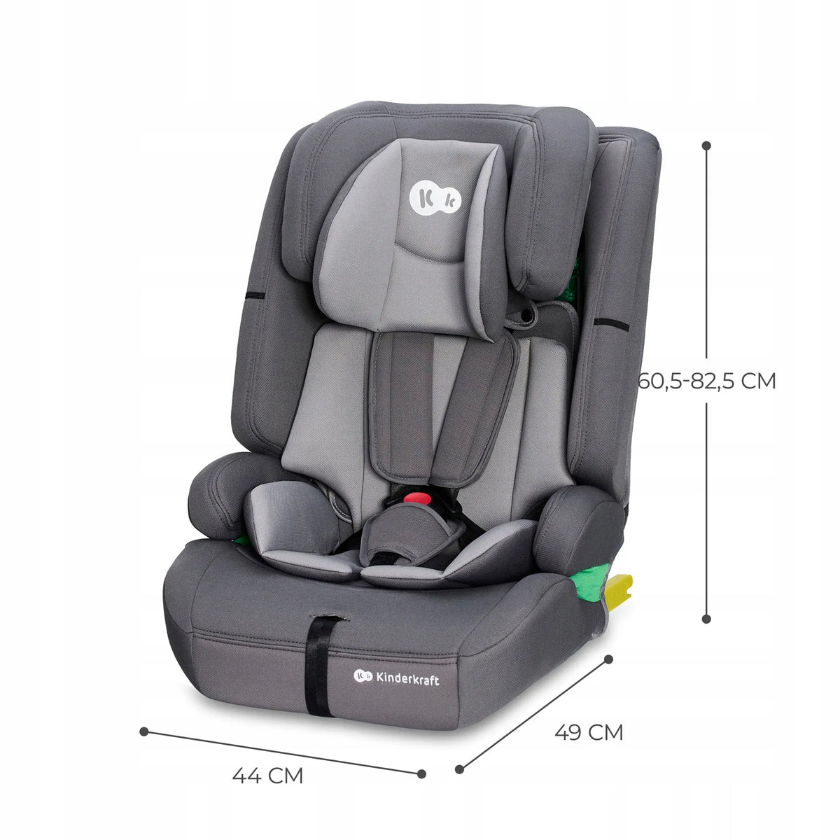 Automobilinė kėdutė 76-150 cm 9-36 kg i-Size ISOFIX Kinderkraft SAFETY FIX 2
