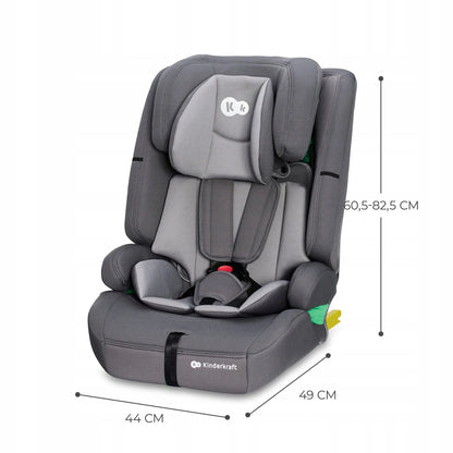 Automobilinė kėdutė 76-150 cm 9-36 kg i-Size ISOFIX Kinderkraft SAFETY FIX 2