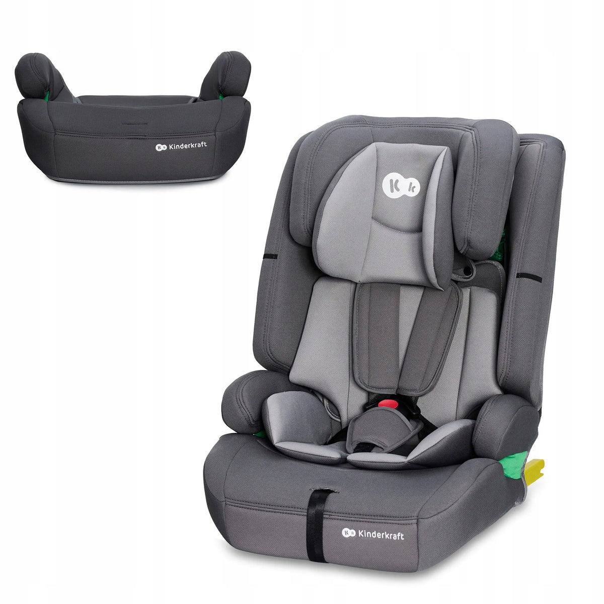 Automobilinė kėdutė 76-150 cm 9-36 kg i-Size ISOFIX Kinderkraft SAFETY FIX 2