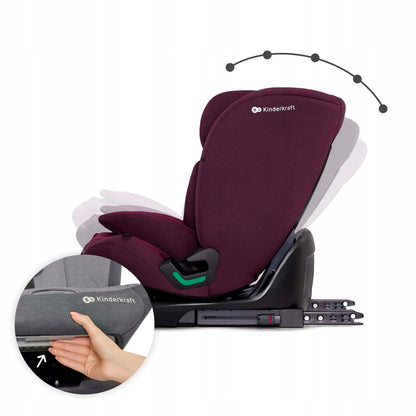 Automobilinė kėdutė 76-150cm 9-36kg i-Size ISOFIX Kinderkraft ONETO 3