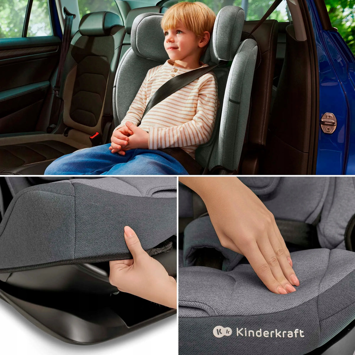 Automobilinė kėdutė 76-150cm 9-36kg i-Size ISOFIX Kinderkraft ONETO 3
