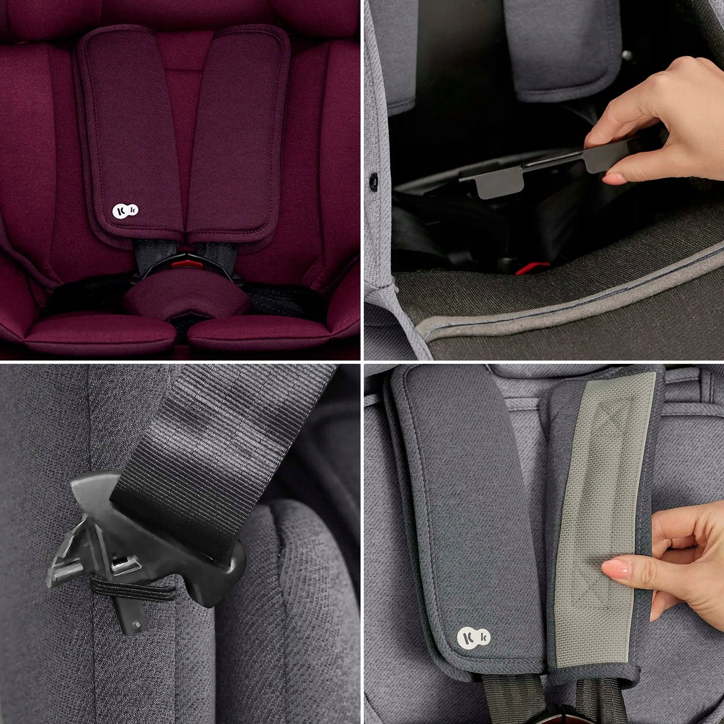 Automobilinė kėdutė 76-150cm 9-36kg i-Size ISOFIX Kinderkraft ONETO 3
