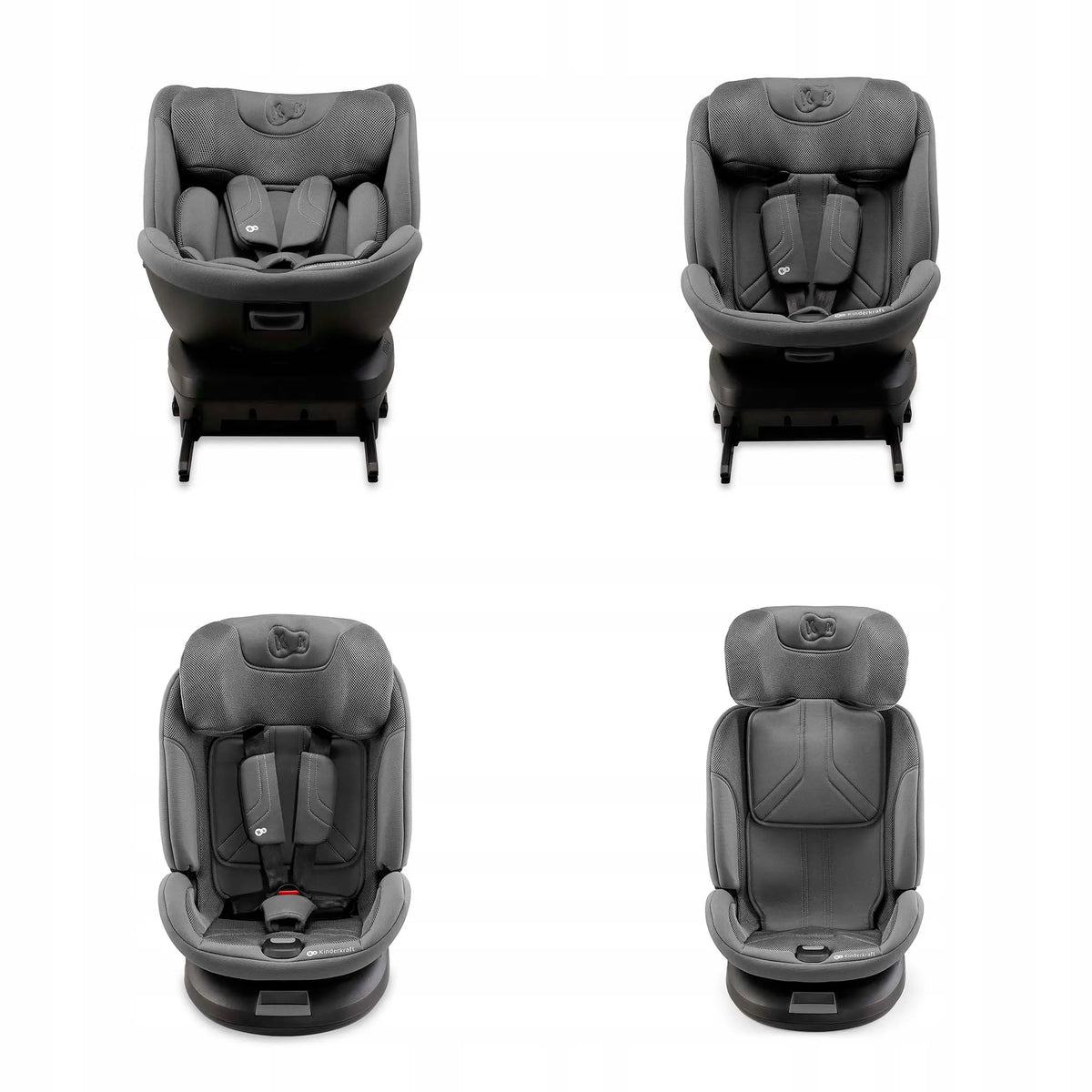Automobilinė kėdutė besisukanti 40-150 cm 0-36 kg ISOFIX Kinderkraft XPEDITION 3