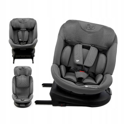 Automobilinė kėdutė besisukanti 40-150 cm 0-36 kg ISOFIX Kinderkraft XPEDITION 3