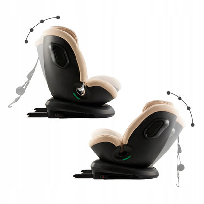 Automobilinė kėdutė Kinderkraft XPEDITION 3, besisukanti 360°, 40-150 cm, 0-36 kg, ISOFIX