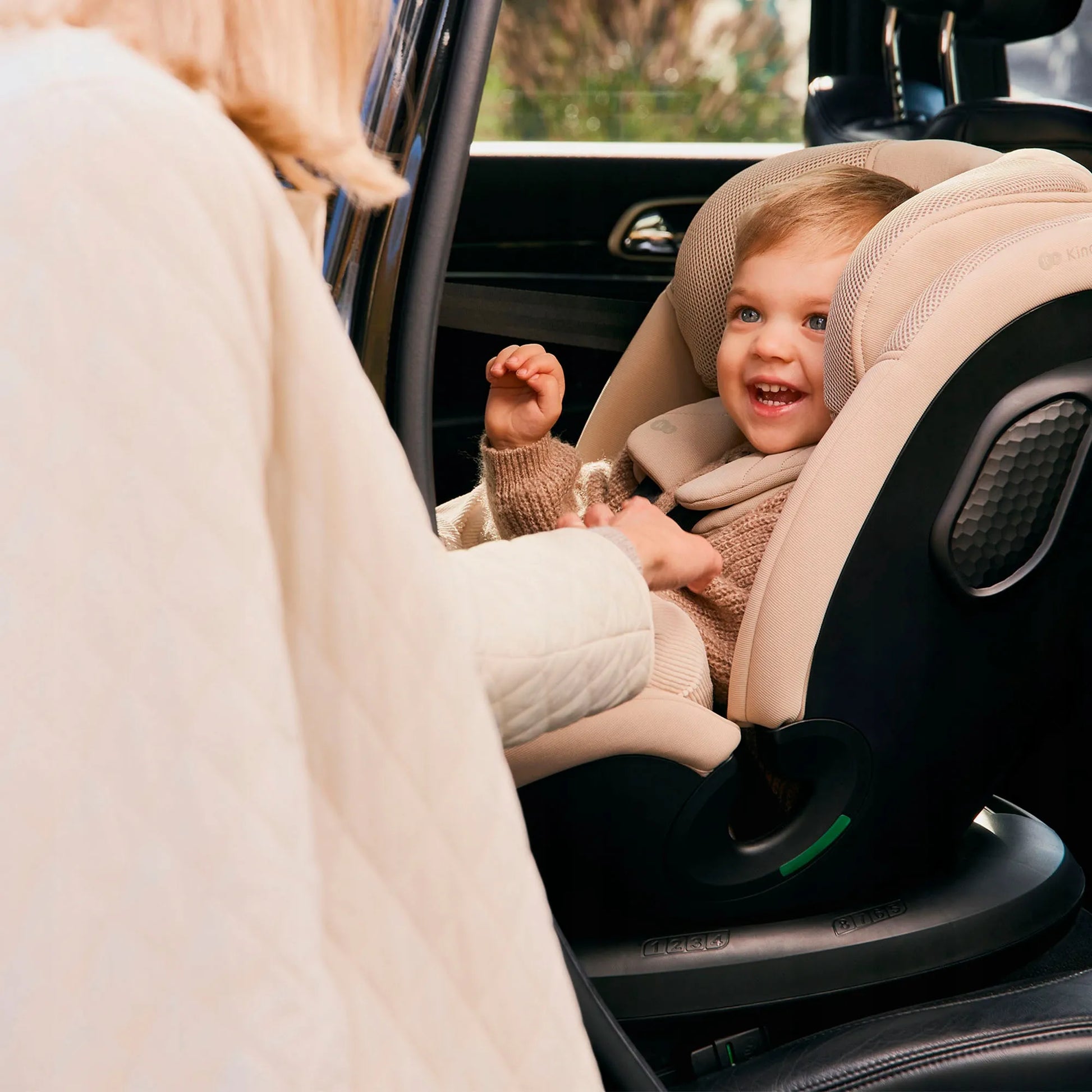 Automobilinė kėdutė Kinderkraft XPEDITION 3, besisukanti 360°, 40-150 cm, 0-36 kg, ISOFIX