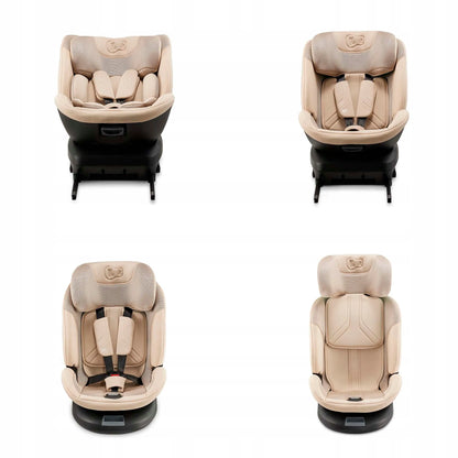 Automobilinė kėdutė Kinderkraft XPEDITION 3, besisukanti 360°, 40-150 cm, 0-36 kg, ISOFIX