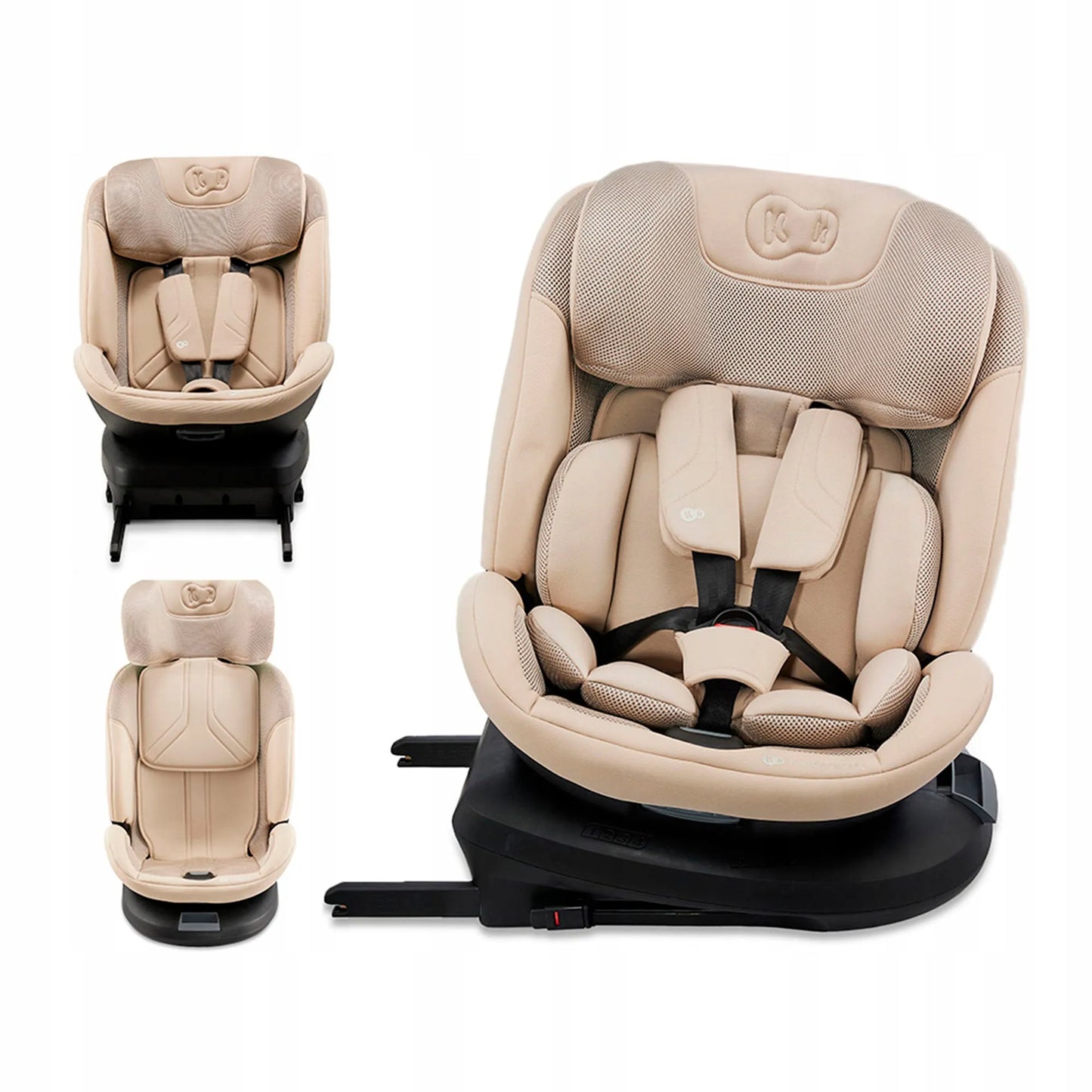 Automobilinė kėdutė Kinderkraft XPEDITION 3, besisukanti 360°, 40-150 cm, 0-36 kg, ISOFIX