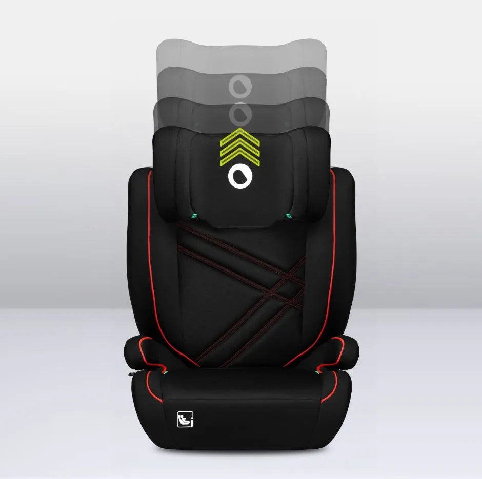 Automobilinė kėdutė LIONELO LO HUGO su pagrindu CE ISOFIX i-Size 100-150 cm