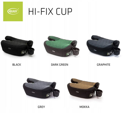 Automobilinė kėdutė-paaukštinimas 4BABY Hi-Fix 22-36 kg i-SIZE