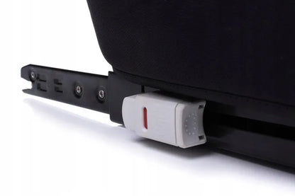 Automobilinė kėdutė-paaukštinimas 4BABY Hi-Fix Black i-Size su ISOFIX