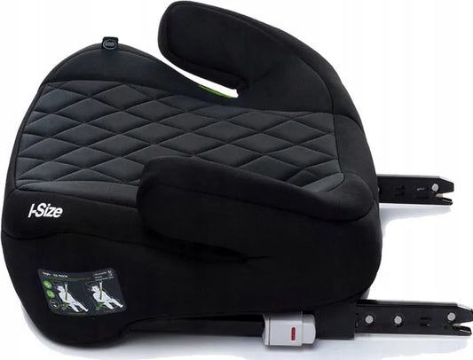 Automobilinė kėdutė-paaukštinimas 4BABY Hi-Fix Black i-Size su ISOFIX
